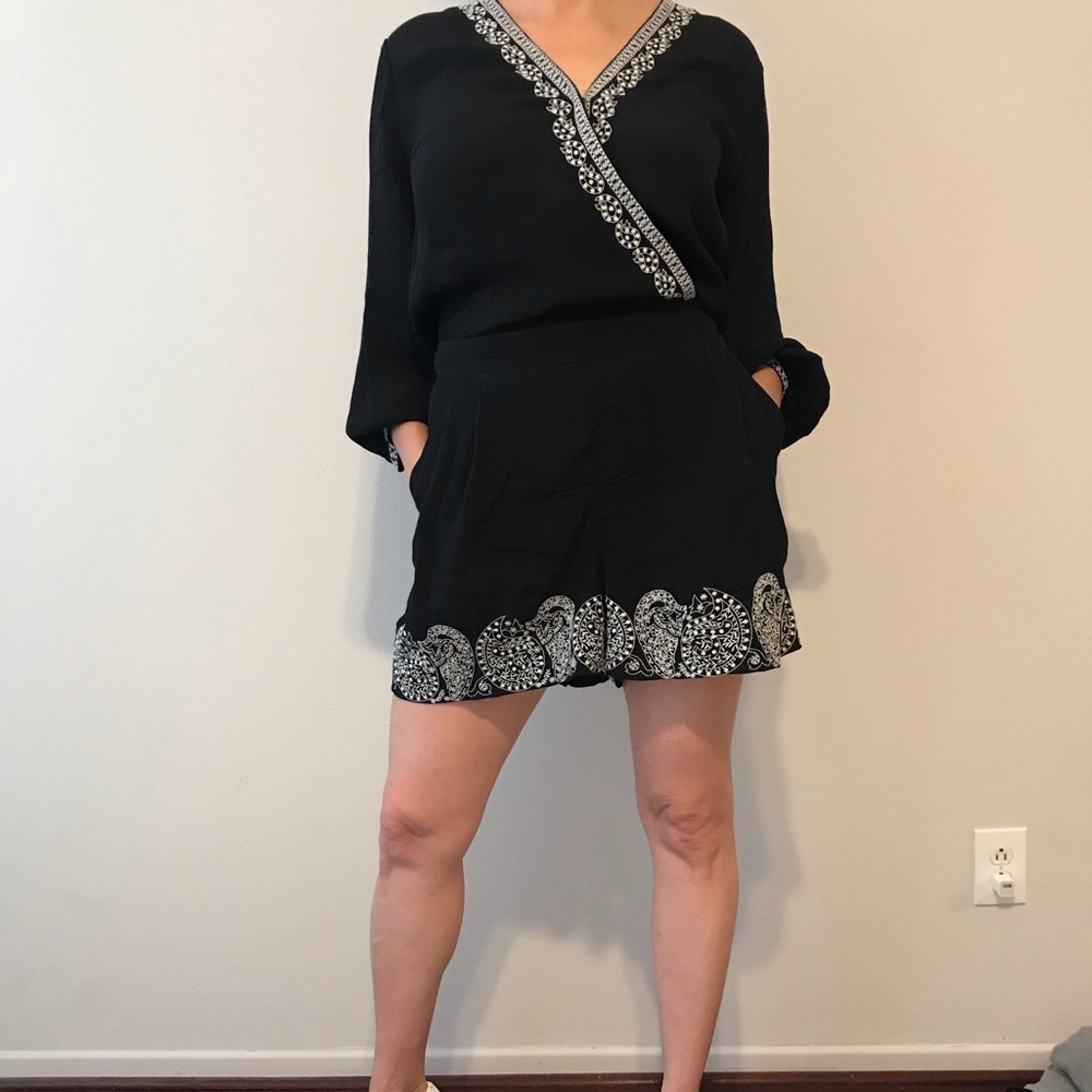 Loft Shorts Romper